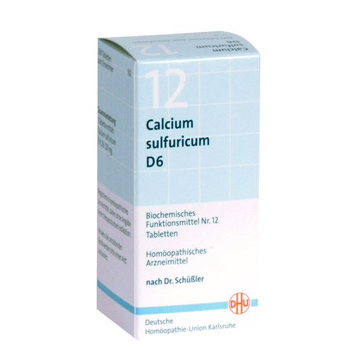 BIOCHEMIE DHU 12 Calcium sulfuricum D 6 Tabletten