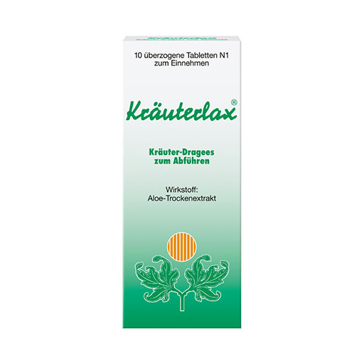 KR&Auml;UTERLAX Dr.Henk 15 mg Kr&auml;uterdrag.z.Abf&uuml;hren