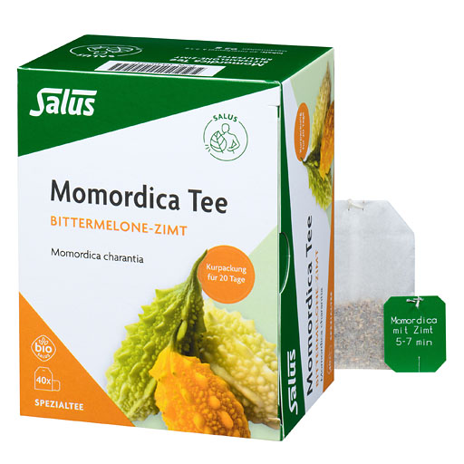 MOMORDICA CHARANTIA m.Zimt Kr&auml;uterteemisch.Fbtl.