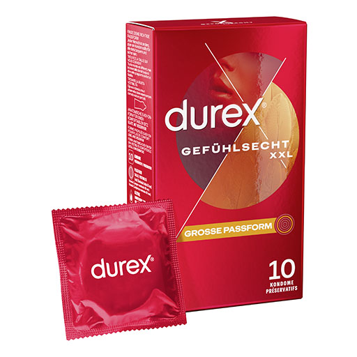 DUREX Gef&uuml;hlsecht extra gro&szlig; Kondome