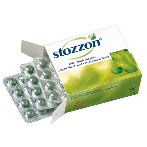 STOZZON Chlorophyll &uuml;berzogene Tabletten