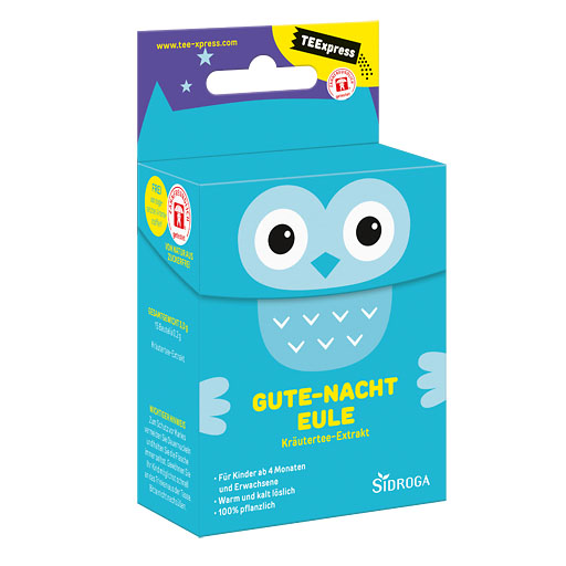 SIDROGA TEExpress Gute-Nacht Eule