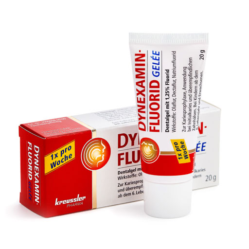 DYNEXAMINFLUORID Gelee Dentalgel