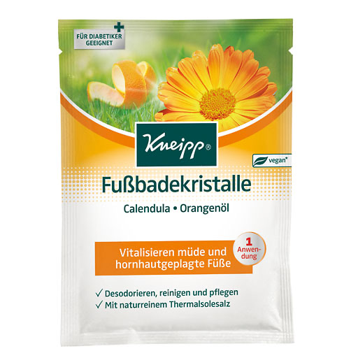 KNEIPP Fußbadekristalle Calendula-Orangenöl
