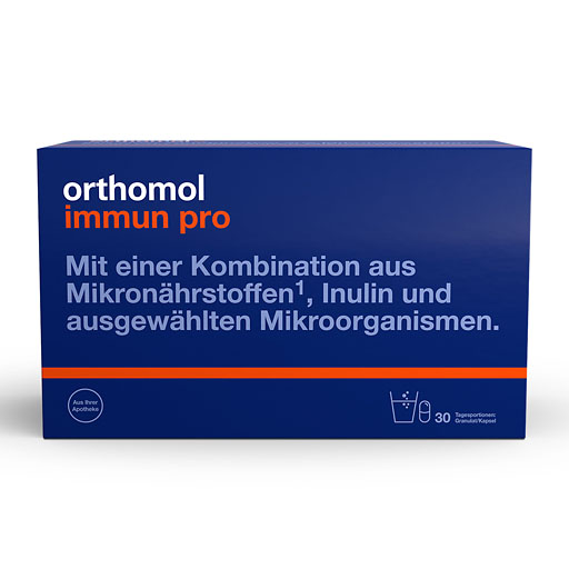 ORTHOMOL Immun pro Granulat/Kapseln Kombipack.