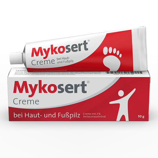 MYKOSERT Creme bei Haut- und Fu&szlig;pilz
