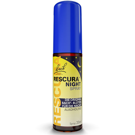 BACHBL&Uuml;TEN Original Rescura Night Spray alkoholfr.
