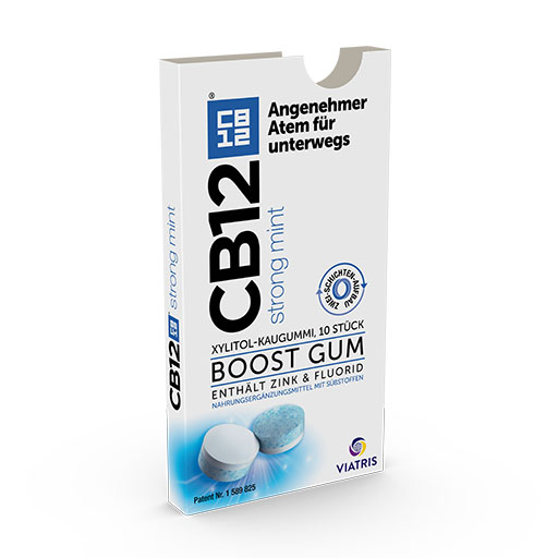 CB12 boost strong mint Kaugummi