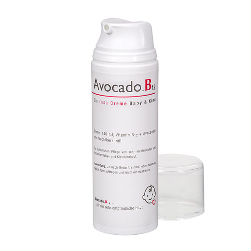AVOCADO B12 Die rosa Baby & Kind Creme