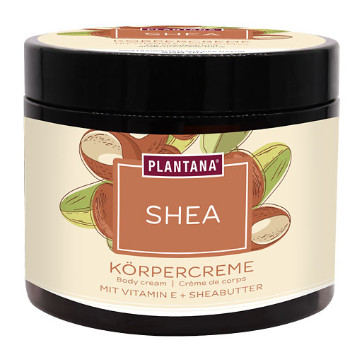 PLANTANA Shea K&ouml;rpercreme Sheabutter m.Vitamin-E