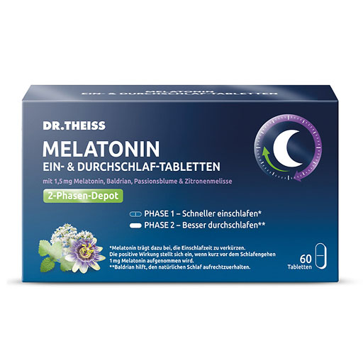 DR.THEISS Melatonin Ein- & Durchschlaf-Tabletten
