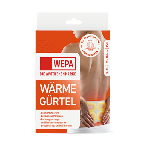WEPA W&auml;rmeg&uuml;rtel R&uuml;cken