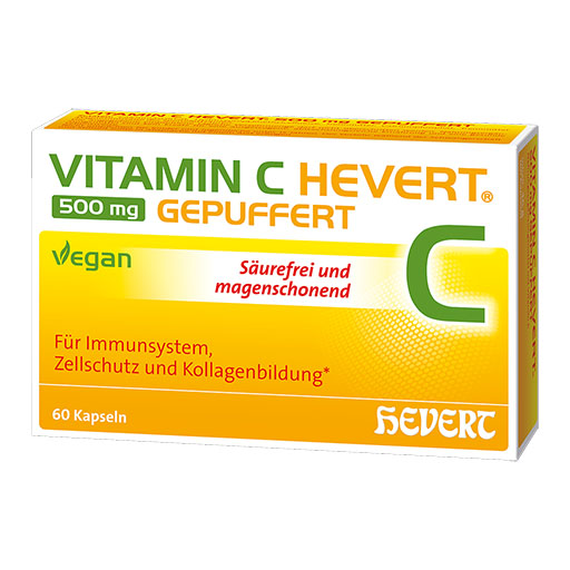 VITAMIN C HEVERT 500 mg gepuffert Kapseln