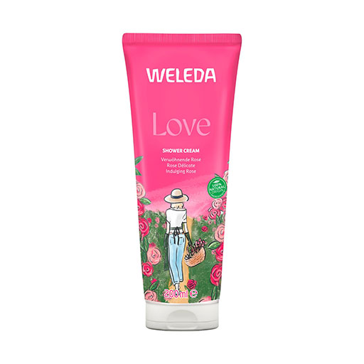 WELEDA Love Shower Cream Rose