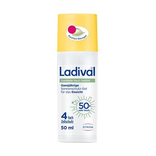 LADIVAL Ger&ouml;tete Haut Sonnensch.Gel get&ouml;nt LSF 50+