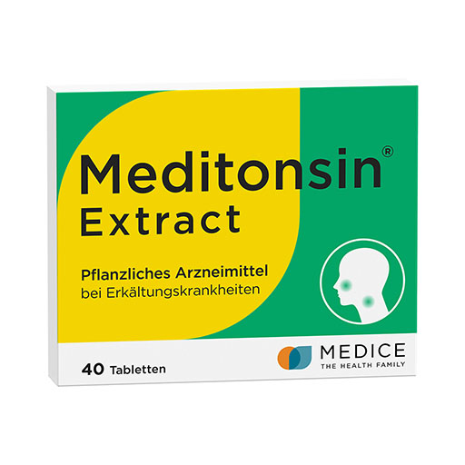 MEDITONSIN Extract pflanzliche Erk&auml;ltungstabletten