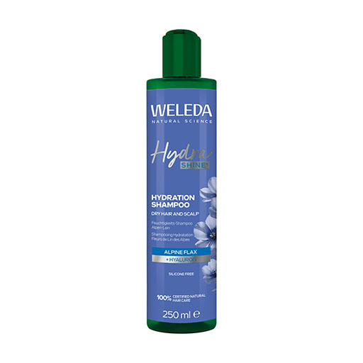 WELEDA HydraShine Feuchtigkeits-Shampoo Alpen-Lein